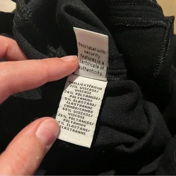 NWT Diane Von Fustenberg Clara Shift Mini Dress - Black - Size 2 - Picture 14 of 14